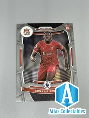 Ibrahima Konate 2021-22 Panini Prizm Premier League EPL Rookie RC #80 Liverpool